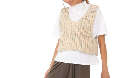 Free People Hoopla Sweater Vest
