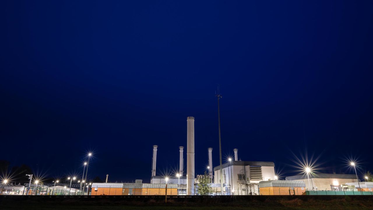 A natural gas storage facility in Germany owned by a subsidiary of Russia's Gazprom.