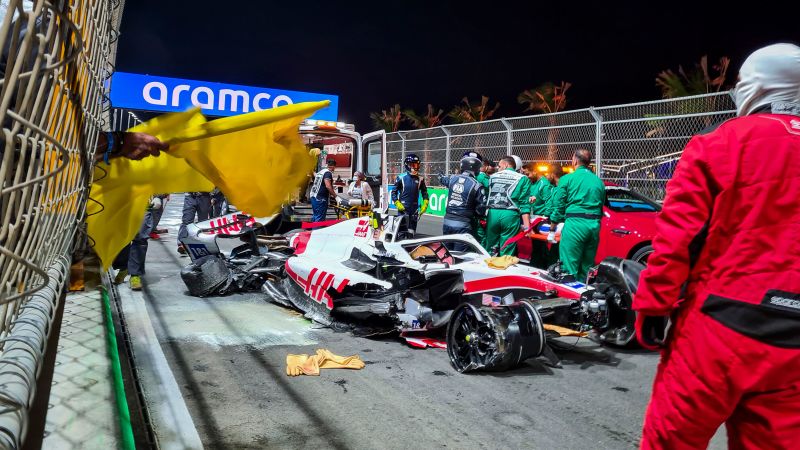 Mick Schumacher's crash at Saudi GP could cost Haas $1 million