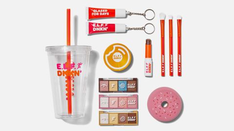 e.l.f Cosmetics and Dunkin' are launching a limited edition makeup collection.