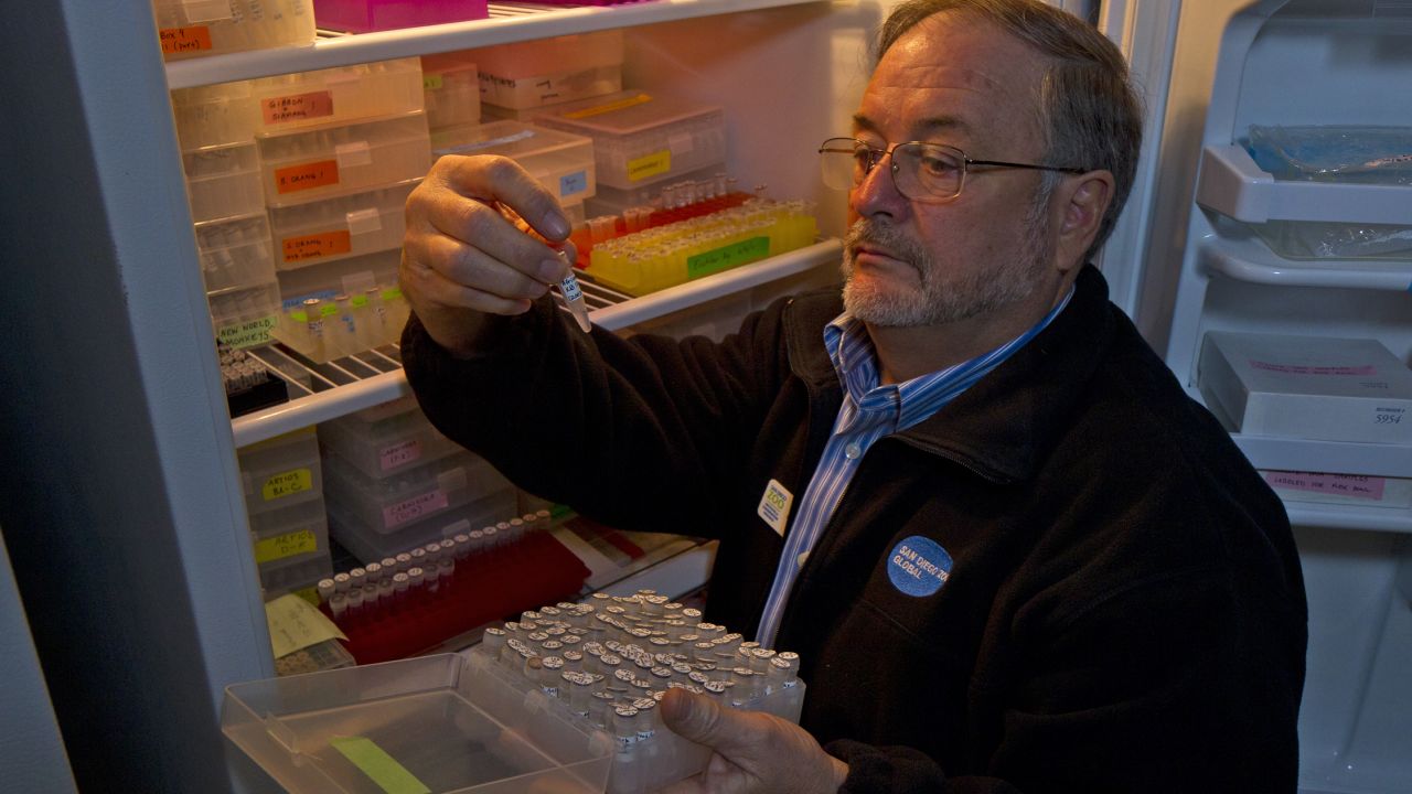 Oliver Ryder is director of conservation genetics at the San Diego Zoo Wildlife Alliance and a geneticist at the Frozen Zoo.