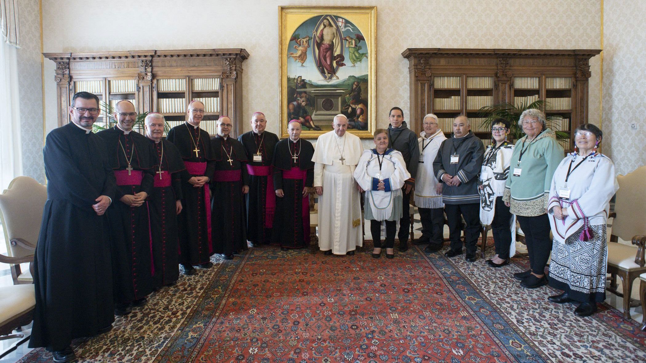 2100px x 1181px - Pope Francis meets with Canadian Indigenous leaders pushing for residential  schools apology | CNN