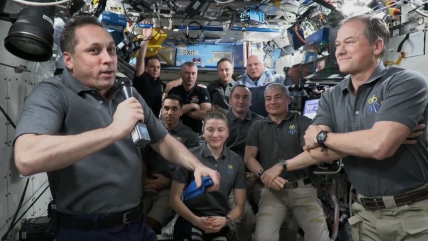 Anton Shkaplerov ISS cnnplus