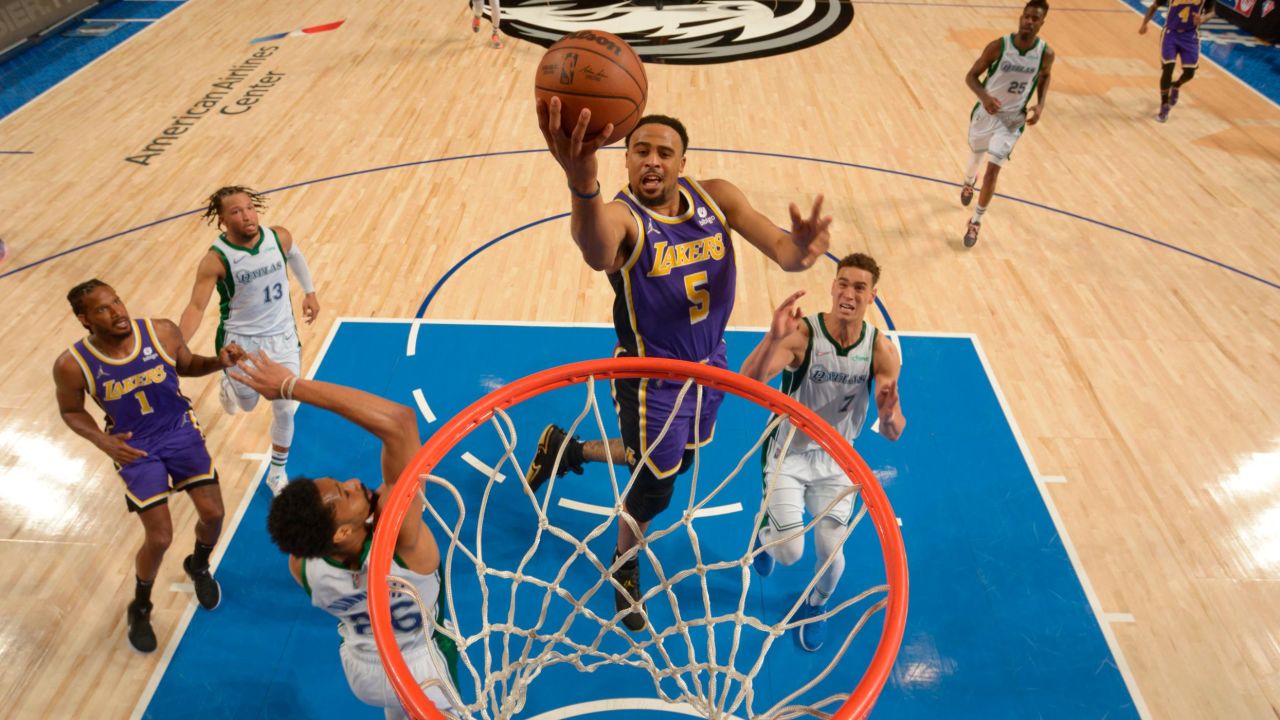 The Lakers were defeated 128-110 by the Mavericks and are at risk of missing out on the playoffs.