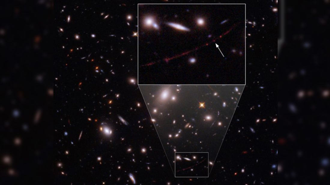 The Hubble Space Telescope has captured an image of the most distant star yet: Earendel, which is nearly 13 billion light-years away.