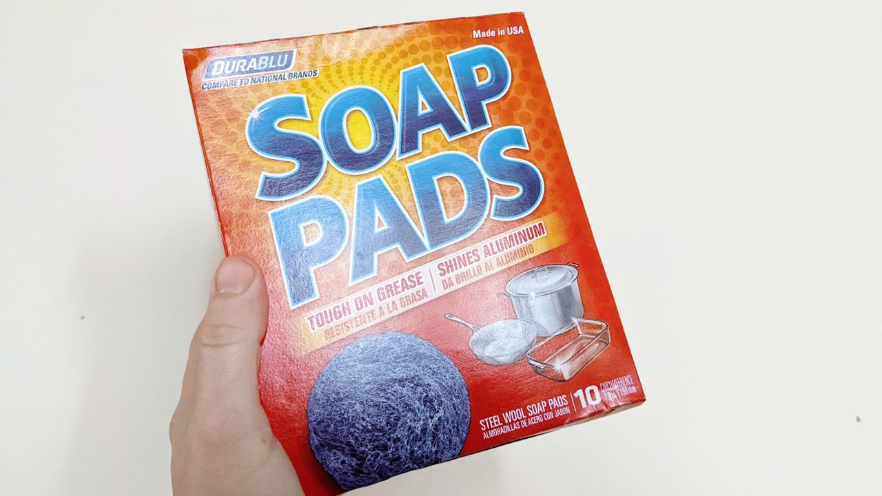 Scrub-It Steel Wool Soap Pads, 20-Pack