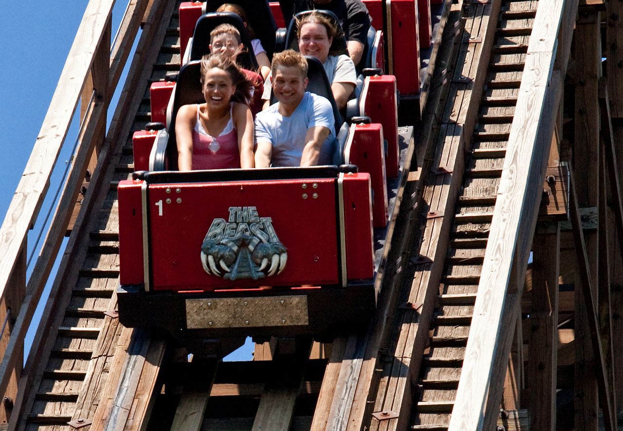 The Beast, world's longest wooden roller coaster, is getting longer | CNN