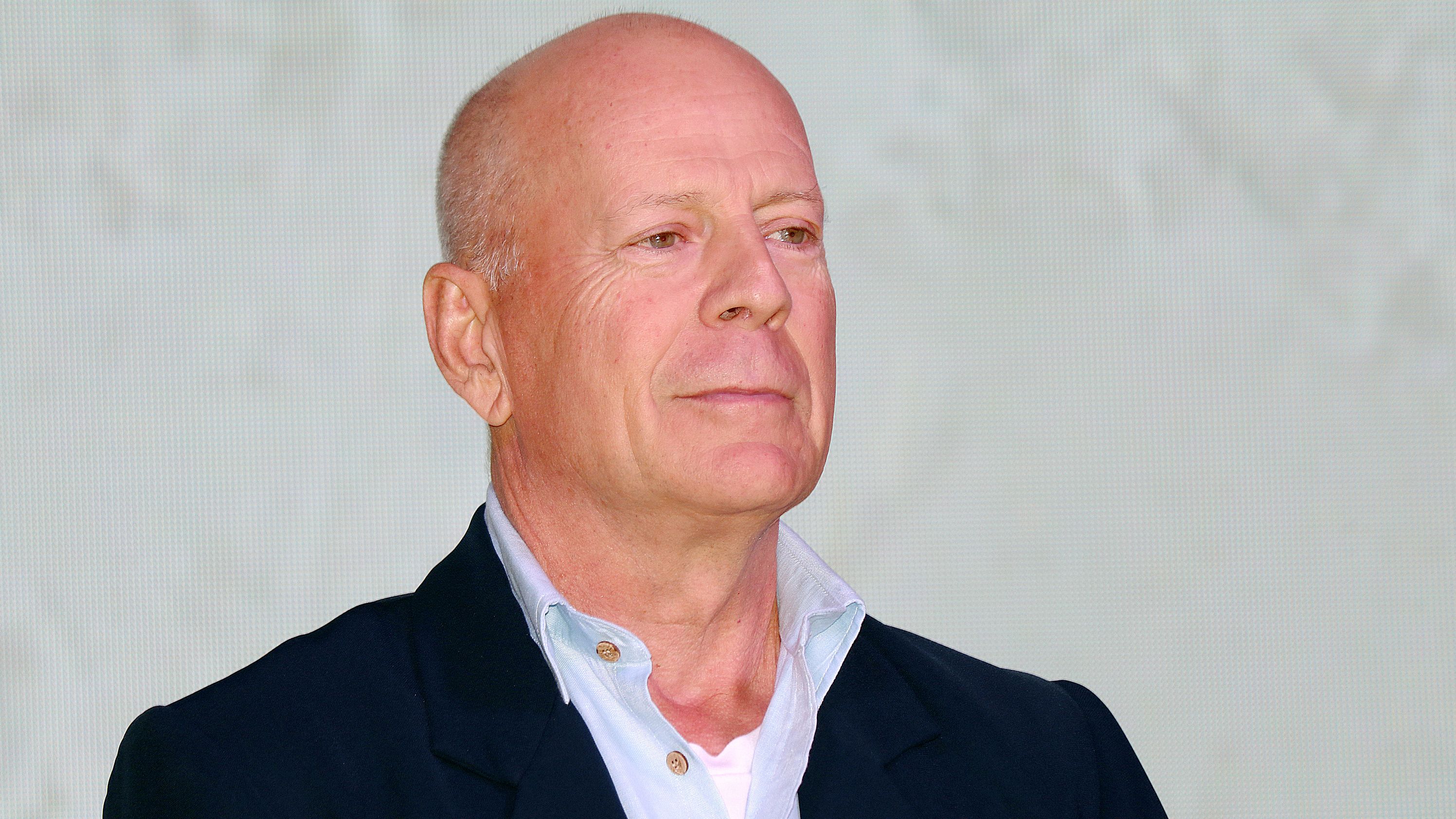 Actor Bruce Willis, shown in 2019, has been diagnosed with the brain disorder aphasia.