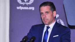 Hunter Biden speaks during the World Food Program USA's 2016 McGovern-Dole Leadership Award Ceremony  at the Organization of American States on April 12, 2016 in Washington, DC.