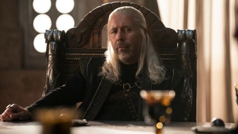 Paddy Considine as a very tired king Viserys Targaryen in 