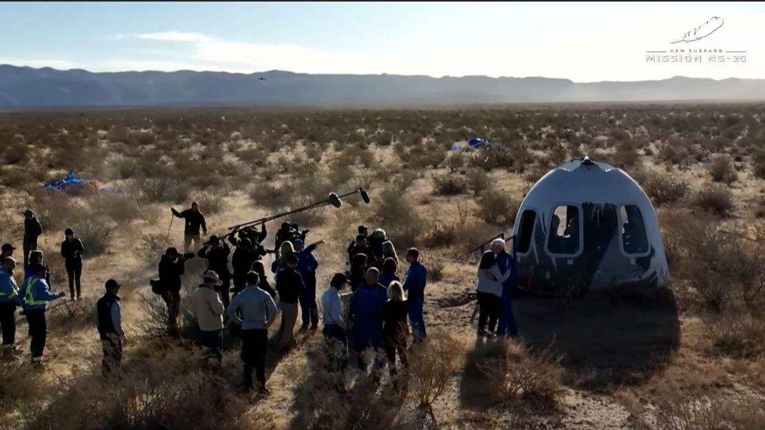 Blue Origin is conducting its fourth human spaceflight on Thursday, March 31. It includes Marty Allen, Sharon Hagle, Marc Hagle, Jim Kitchen, Gary Lai, and Dr. George Nield.
