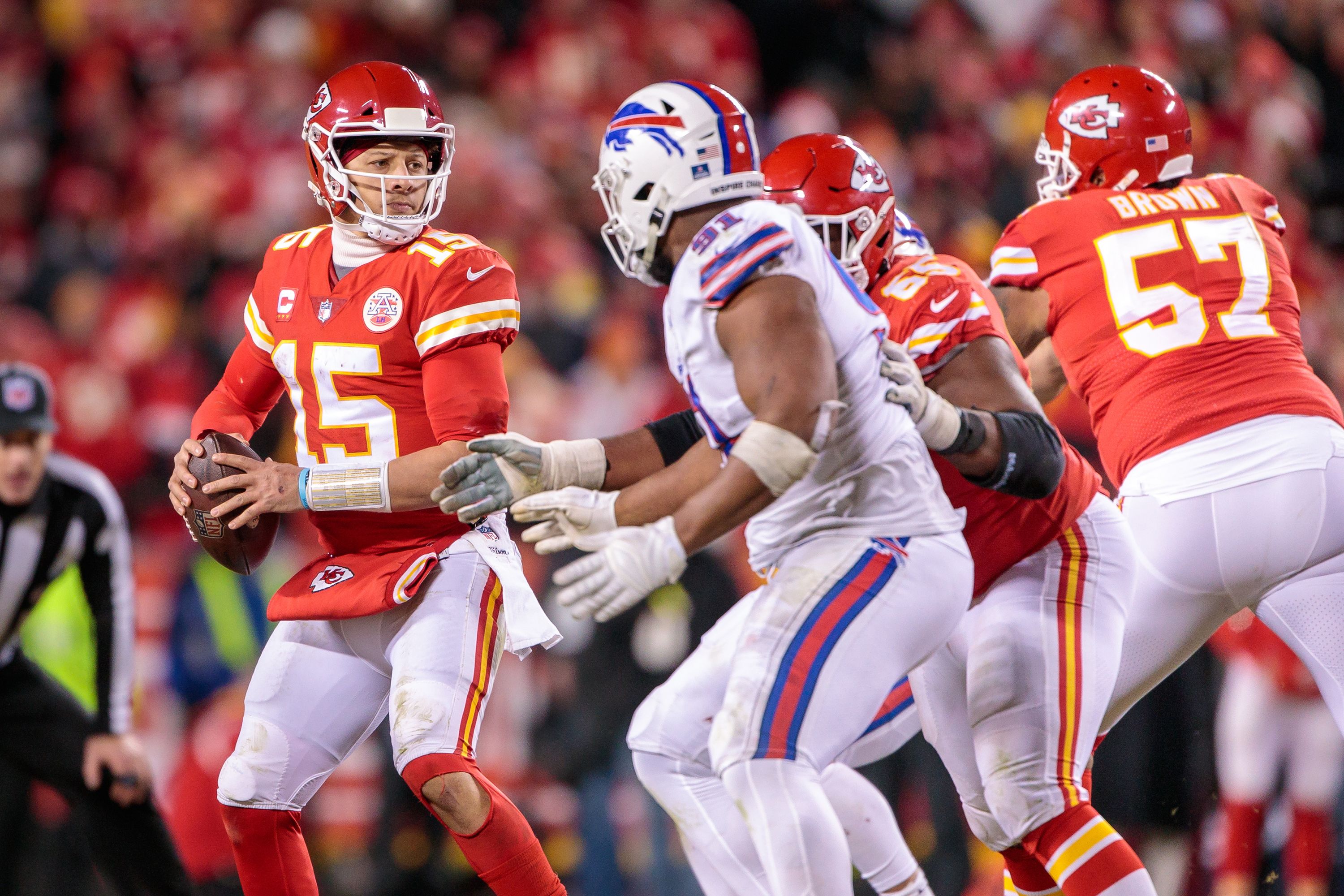 chiefs and bills playoff game