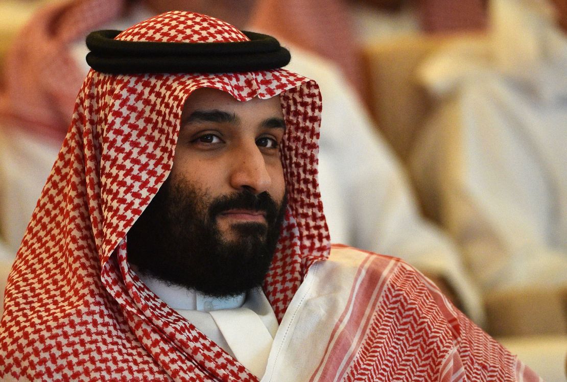 Saudi Crown Prince Mohammed bin Salman pictured in October 2018.