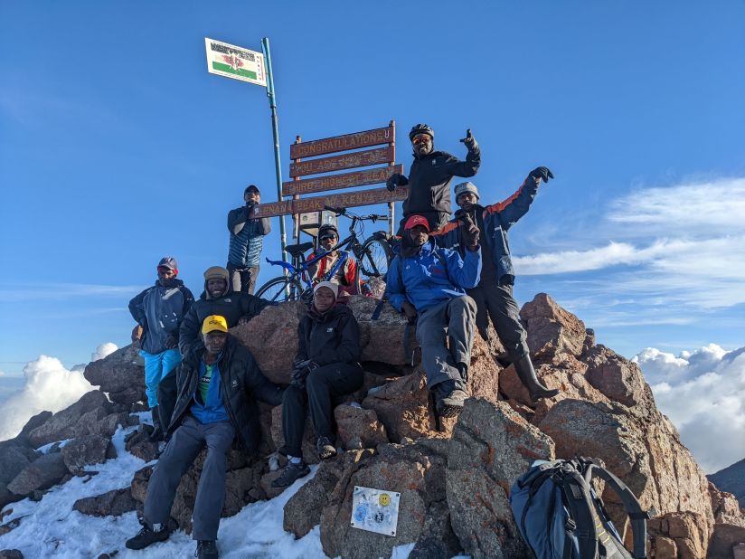 On December 11, 2021, King and a group of Kenyans reached the summit of Mt. Kenya. "I plan to keep on, not climbing to conquer, but climbing to really learn about the community and protect those around the mountains and those that actually stand up for (their) issues," he says.