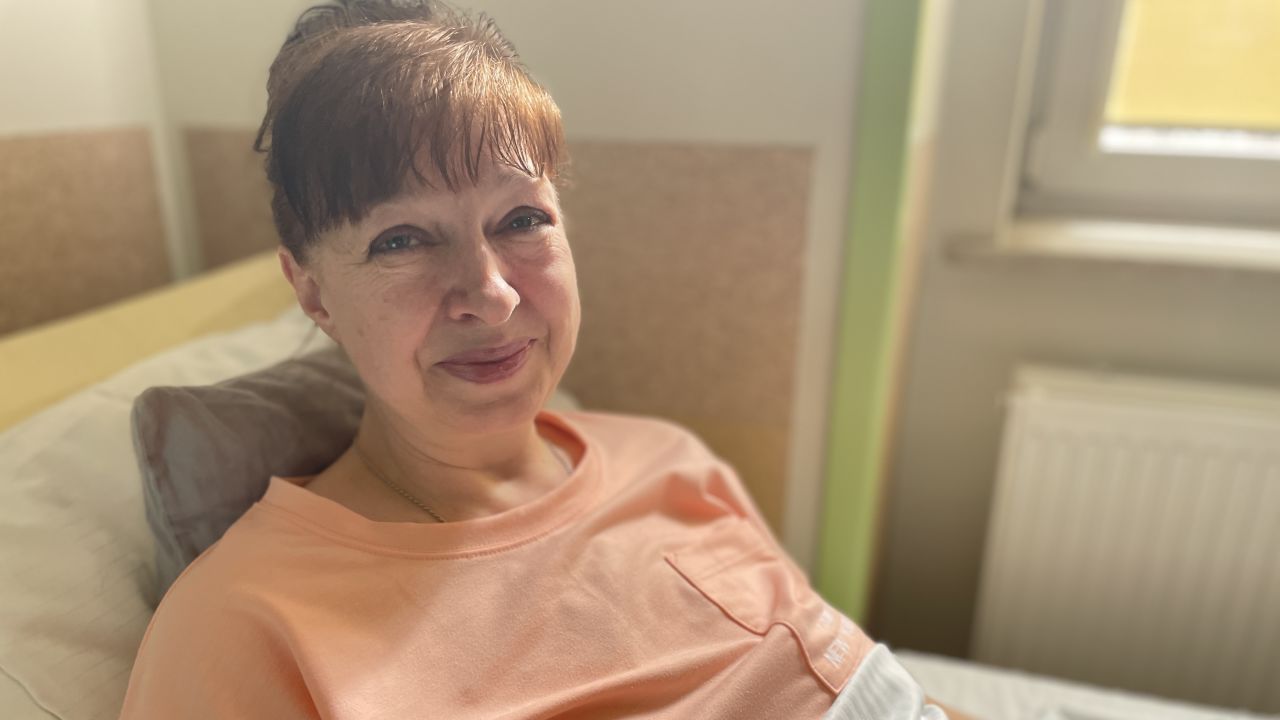 Tatiana Mikhailuk survived an attack in her hometown of Buchad before being diagnosed with cervical cancer in Poland.