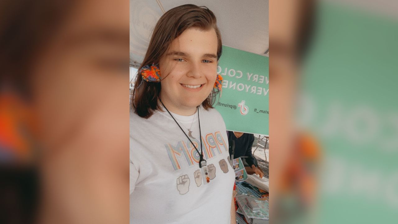 CJ Walden is the vice president of the board of directors of PRISM, a group aimed at providing LGBTQ+ youth in South Florida education and support.