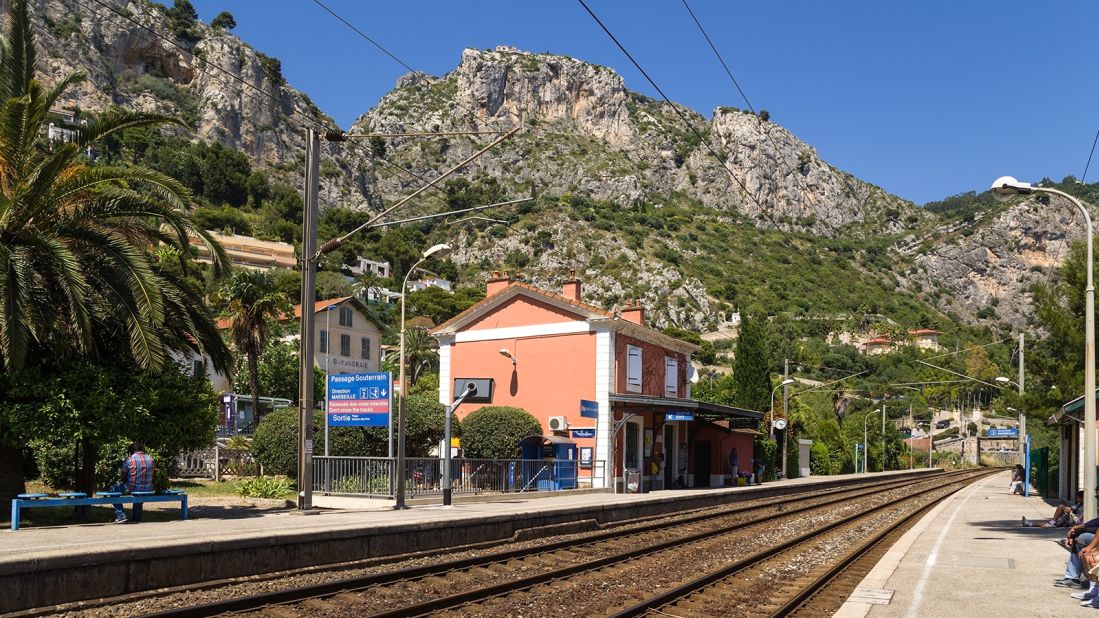 <strong>Rocky road: </strong>From Nice to Ventimiglia, you'll have the mountains on one side and the Med on the other.