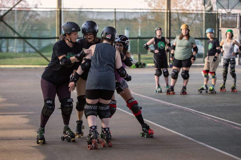 Roller discount derby workout