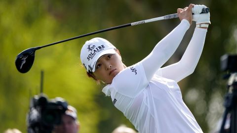 Ko Jin-young finished the opening round two-over par and in a tie for 78th.