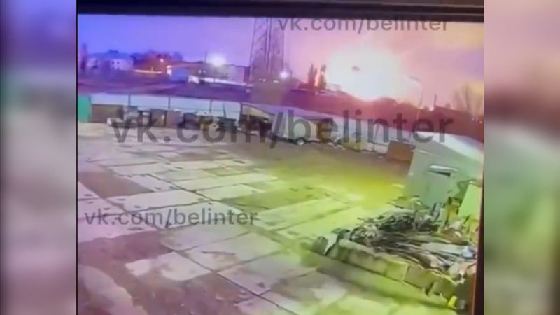 Video Shows Helicopters Attacking Fuel Depot Inside Russia 