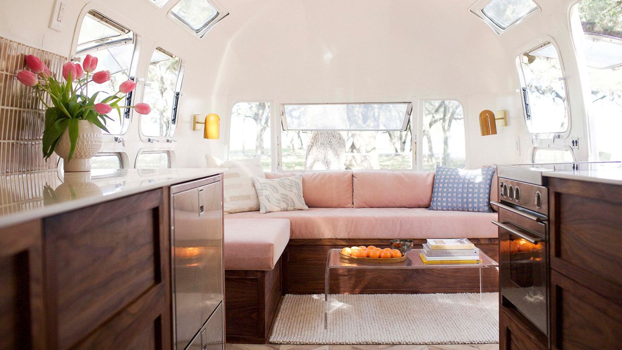 Oliver and Prasse have renovated 12 Airstreams, including three they lived in themselves.