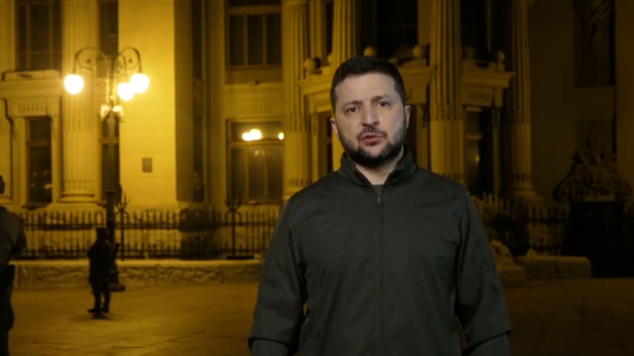 Volodymyr Zelensky April 1 SCREENGRAB for video