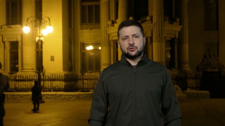 Volodymyr Zelensky April 1 SCREENGRAB for video
