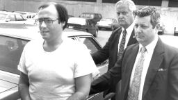 June 29, 1990; Rochester, NY, USA; Dominic Taddeo, left, sentenced to 17 years in prison on weapons and bail jumping charges. Mandatory Credit: JIM LARAGY-USA TODAY NETWORK  