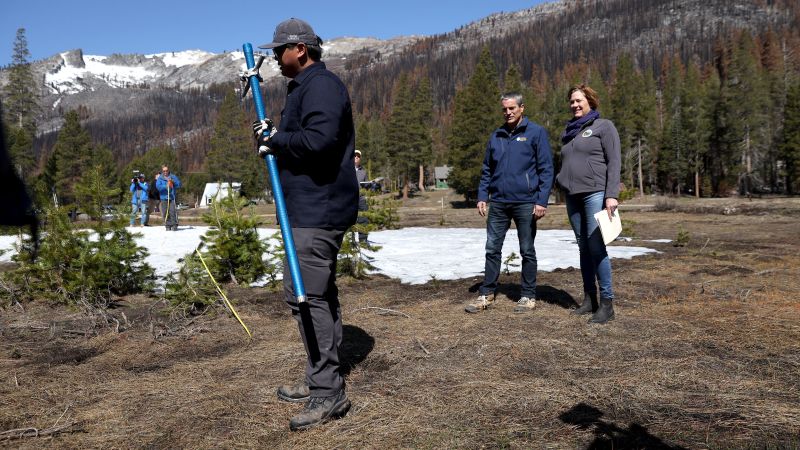 Low California snow survey is sign of another devastating drought year ...