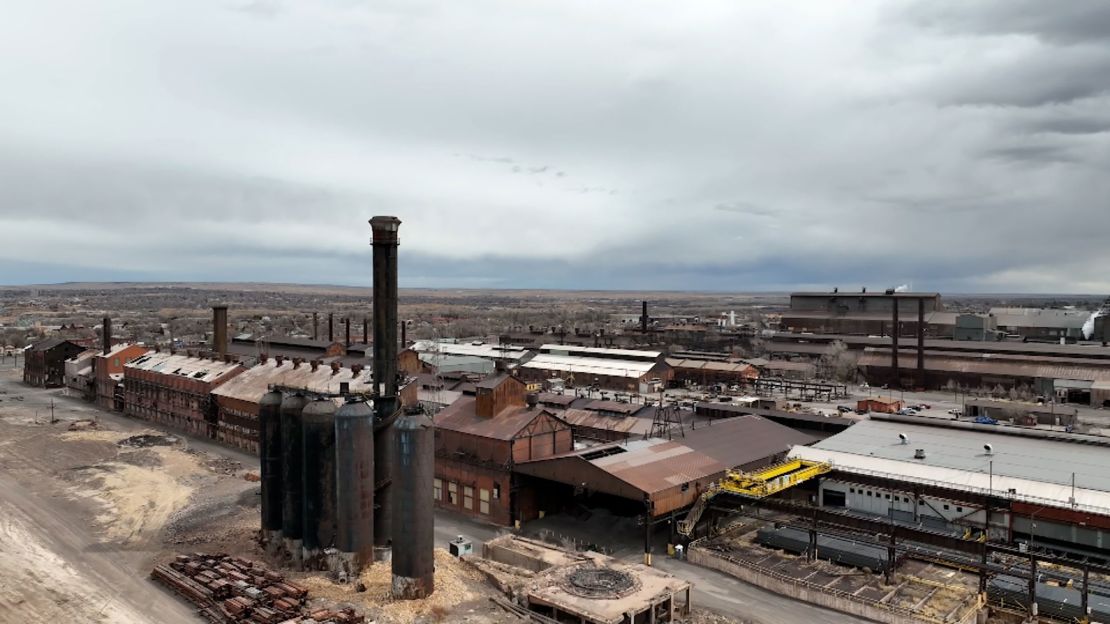 The Evraz steel plant in Pueblo, Colorado.