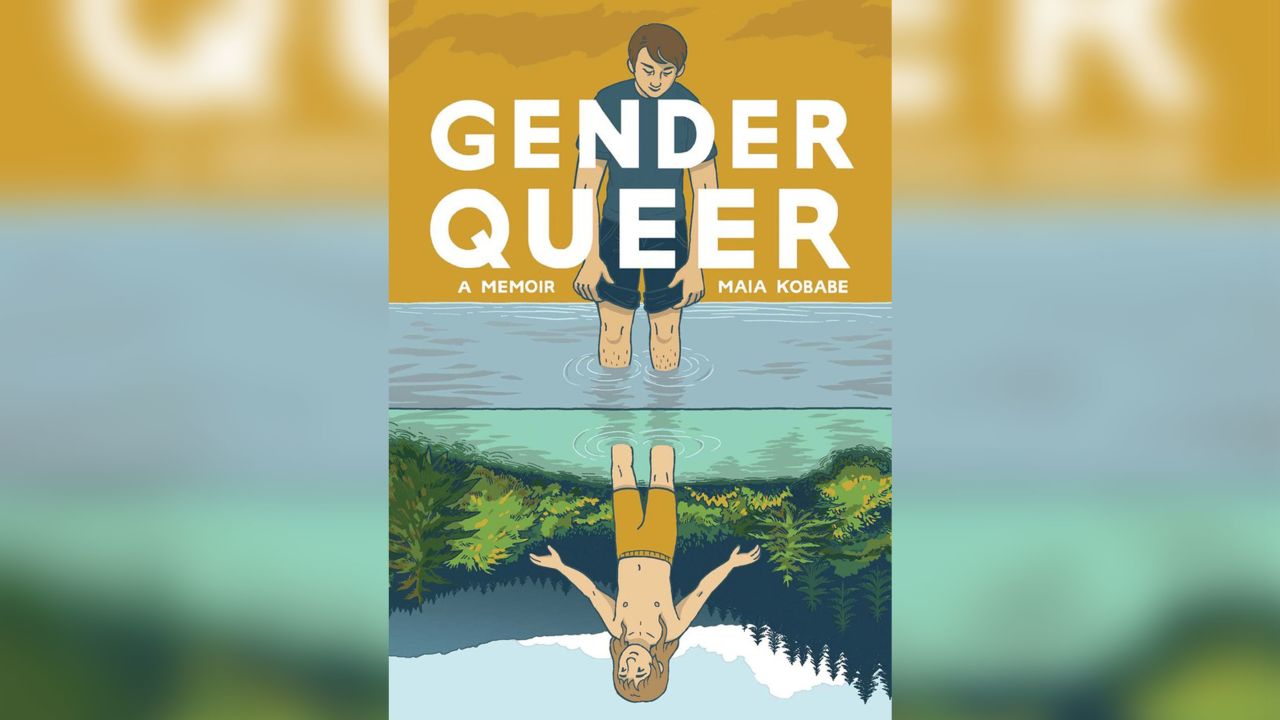 The most-challenged book of 2021 was "Gender Queer" by Maia Kobabe.
