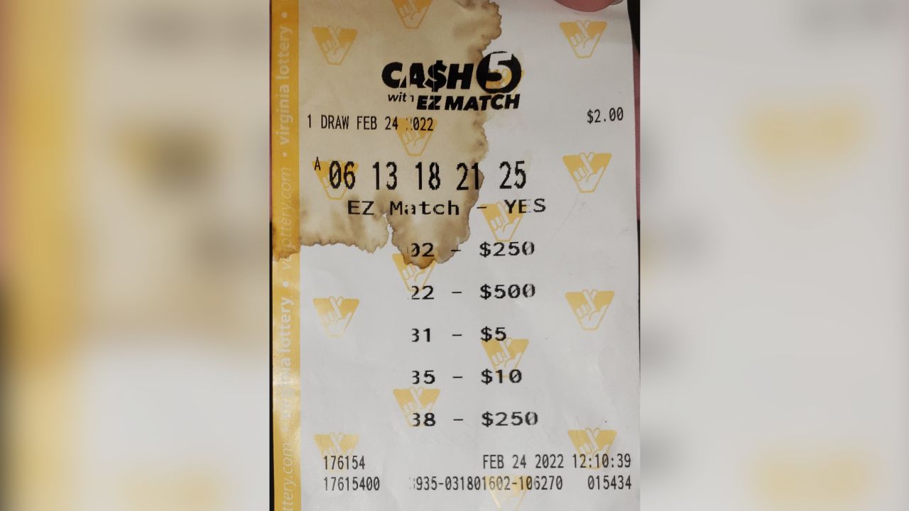 Mary Elliot's ticket was covered in coffee stains and wouldn't scan.