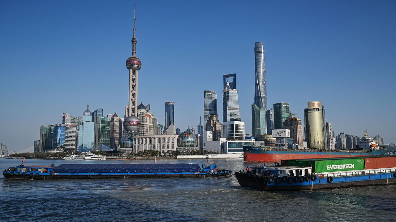 According to the report, climate change could displace millions of people from the coastal Chinese megacity of Shanghai (pictured). Home to more than 28 million people, many of whom live in high-rise buildings, Shanghai has a 28% "sponginess" score. It is part of China's <a href="https://blogs.worldbank.org/eastasiapacific/nature-based-solutions-china-financing-sponge-cities-integrated-urban-flood" target="_blank" target="_blank">sponge city initiative</a>, launched in 2014, which aims to make 80% of the country's urban areas "spongier" with green infrastructure by 2030.