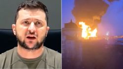 Zelensky Russia strike split