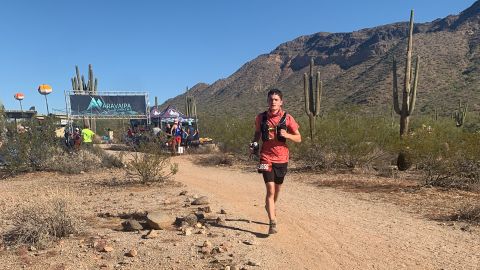 Bates' achievements have been lauded on social media by runners around the world.