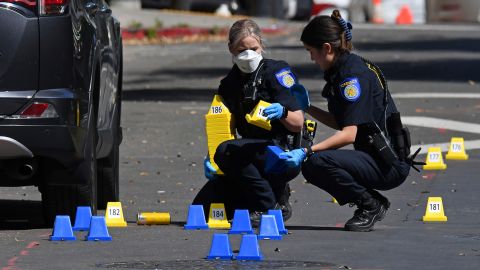 Sacramento police are looking for several suspects after a mass shooting that killed six