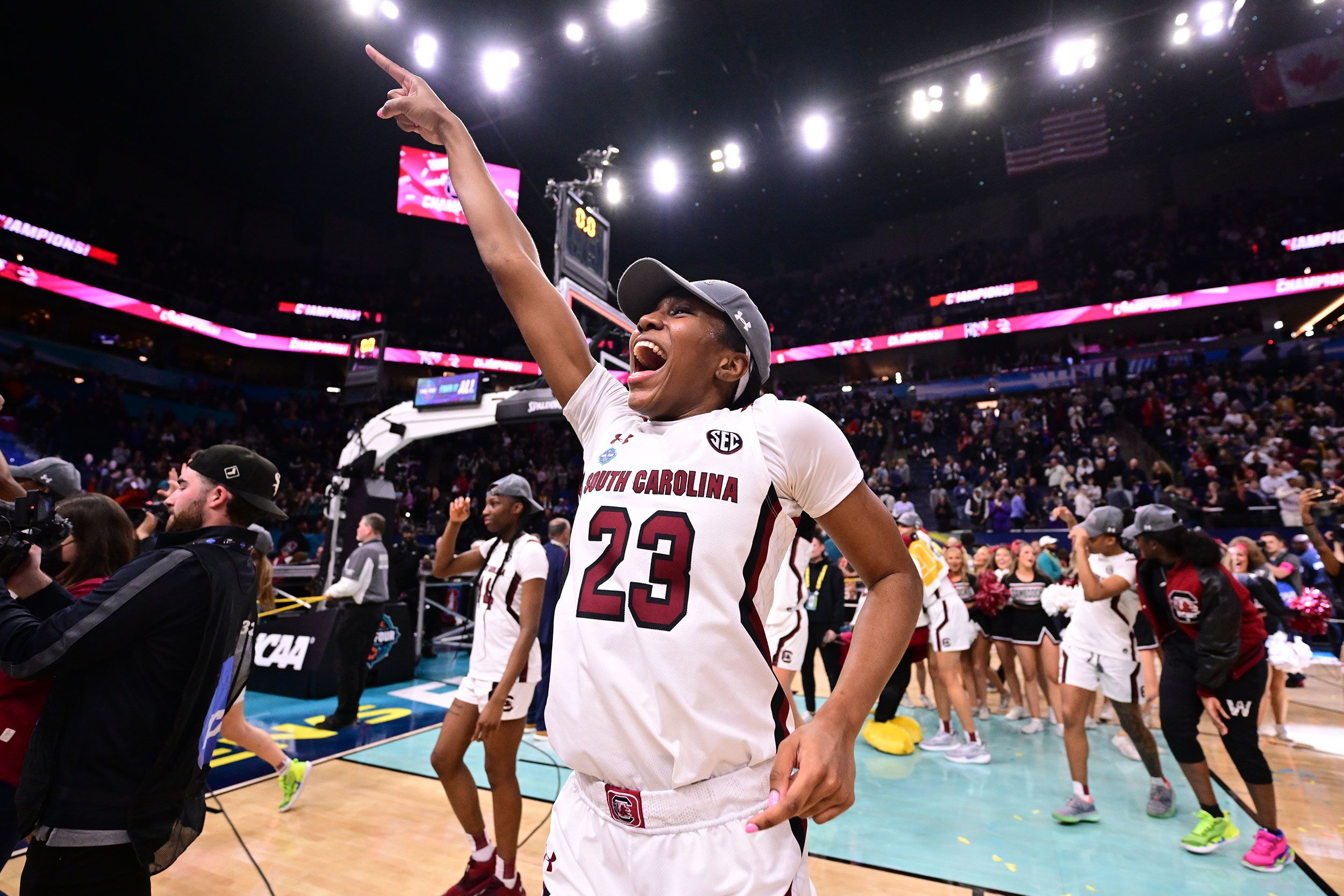 Aliyah Boston gets going, and South Carolina heads to title game after  topping Louisville – Twin Cities