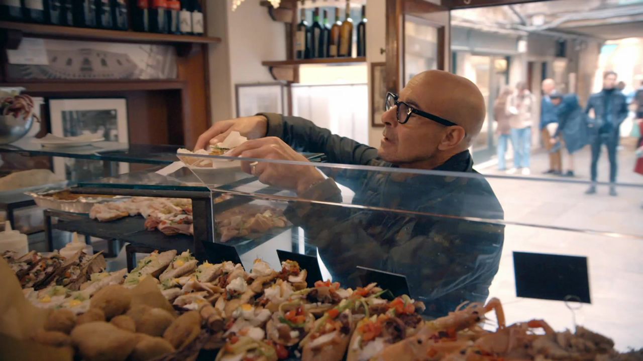 Stanley Tucci went in search of cicchetti in "Searching for Italy."