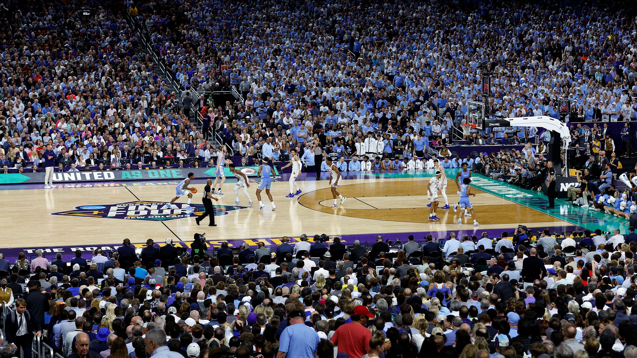 The game was played at the Superdome in New Orleans.