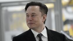 Elon Musk at the opening of the Tesla factory in Gruenheide near Berlin on March 22, 2022. 
