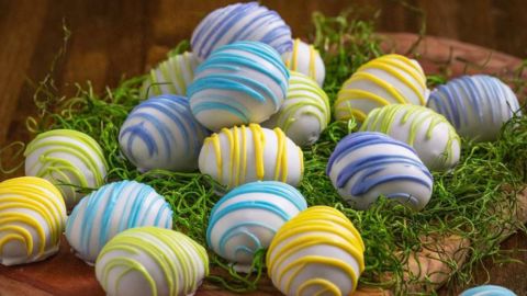 4 Rivers Smokehouse Huevos de Pascua Trufas de chocolate