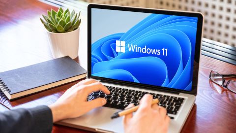 Windows 11 Microsoft laptop STOCK