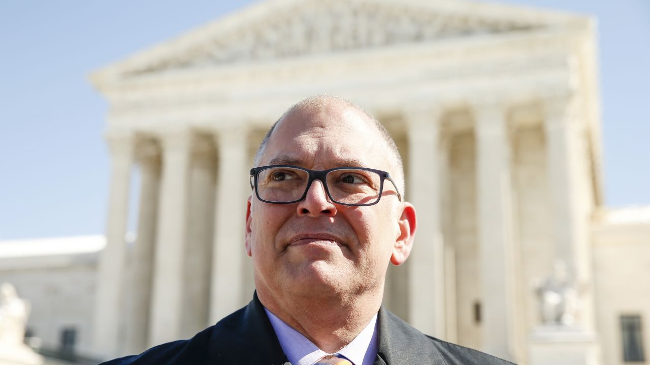 Jim Obergefell in 2015. At the time, he said that he hadn't thought about being one of the most visible figures in the marriage-equality movement. He just wanted to marry the love of his life.