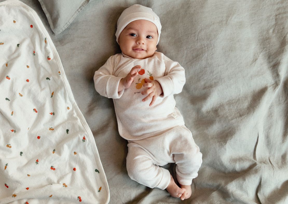 H&M is lauching a new collection of baby clothes in May made with 100% organic cotton that are compostable once they're completely worn out.