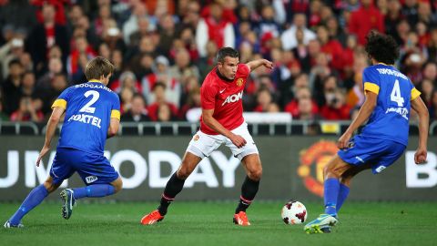 Manchester United beat the All-Stars 5-1 when they played in 2013.
