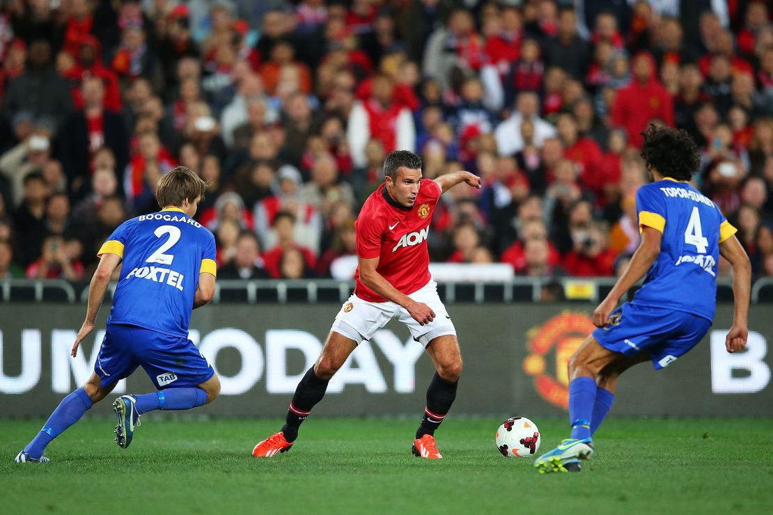 Manchester United beat the All-Stars 5-1 when they played in 2013.