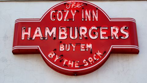 Located in Salina, Kansas, The Cozy Inn has been serving hamburgers since 1922. 
