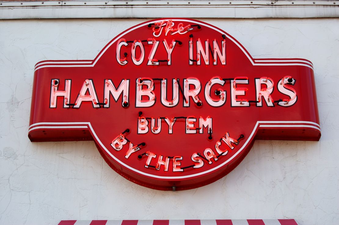 Located in Salina, Kansas, The Cozy Inn has been serving hamburgers since 1922. 