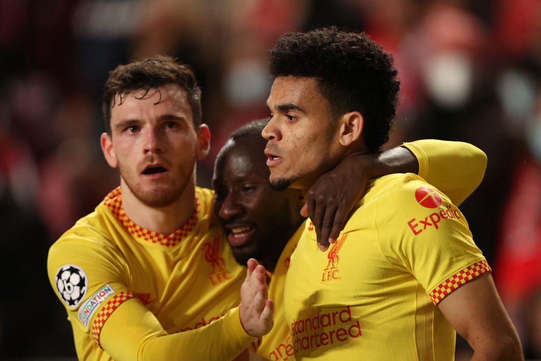 Liverpool takes a commanding 3-1 lead into the second leg at Anfield.