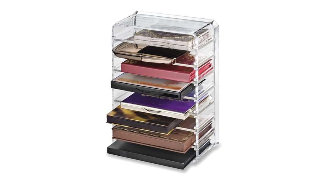 Acrylic Makeup Organizer Cosmetic Clear Storage Box Drawer Organizer Trays  Stackable Stationery Box Pencil Case Save Space